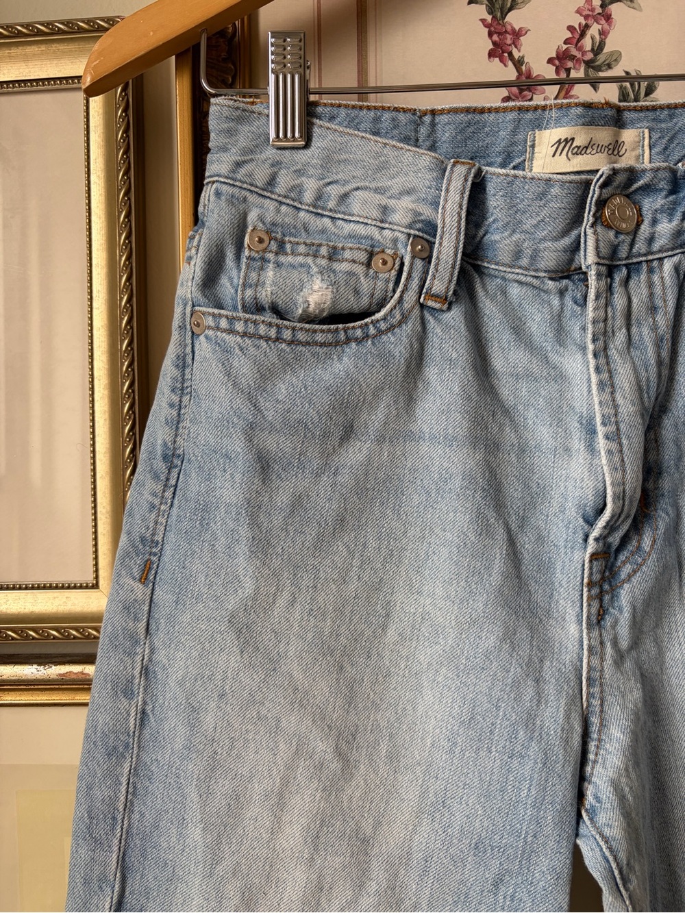 Madewell The Perfect Vintage Jean in Fitzgerald Wash 25 - Picture 7 of 11